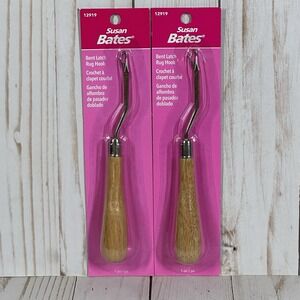 Susan Bates Bent Latch Hook 6.25" 12919 Pack Of 2